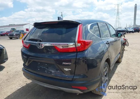 2019 Honda Cr-V Ex из США, поврежденный, VIN 7FARW2H57KE009790